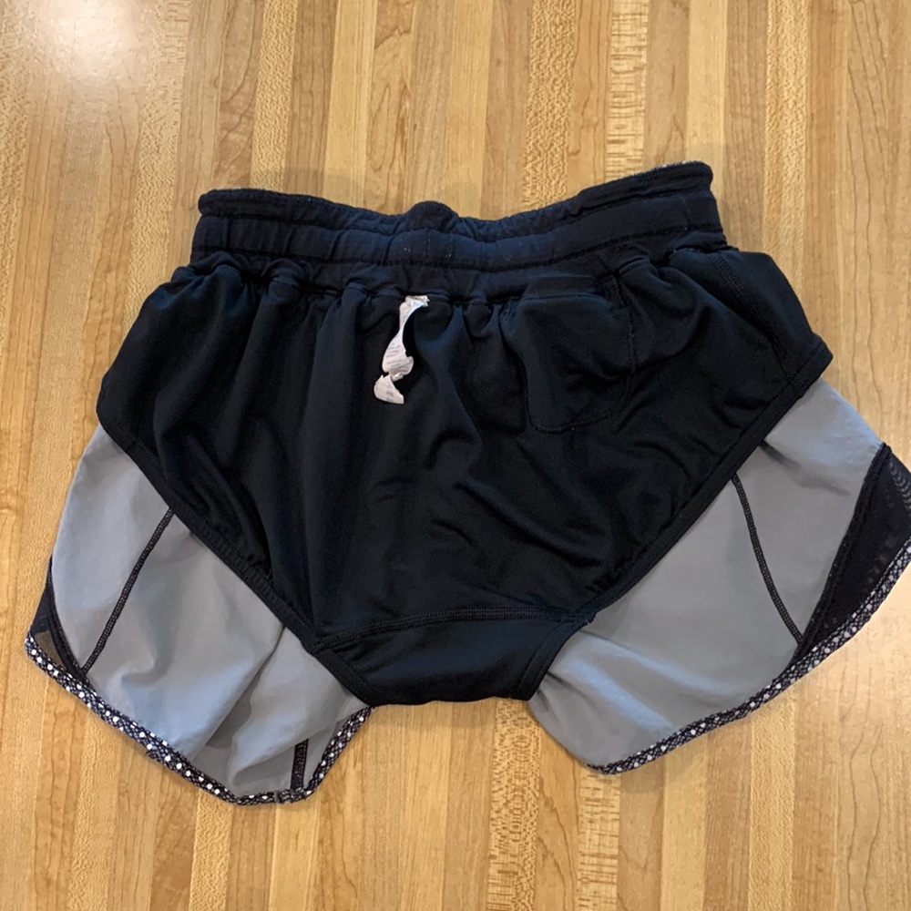 lululemon athletica Black and White Polka Dot Running Shorts - Picture 9 of 13